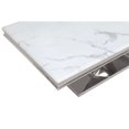 thumbnail image 3 of Pemberly Row Moderne Table de Console en Faux Marbre Rectangle en Or, 3 of 3