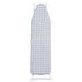thumbnail image 4 of Sioweci Foldable Ironing Board,42 Inch Full-Size Extended Ironing Board Outside Household Ironing Board with Heat-Resistant Cover,Adjustable Height,Blue Plaid Pattern, 4 of 12