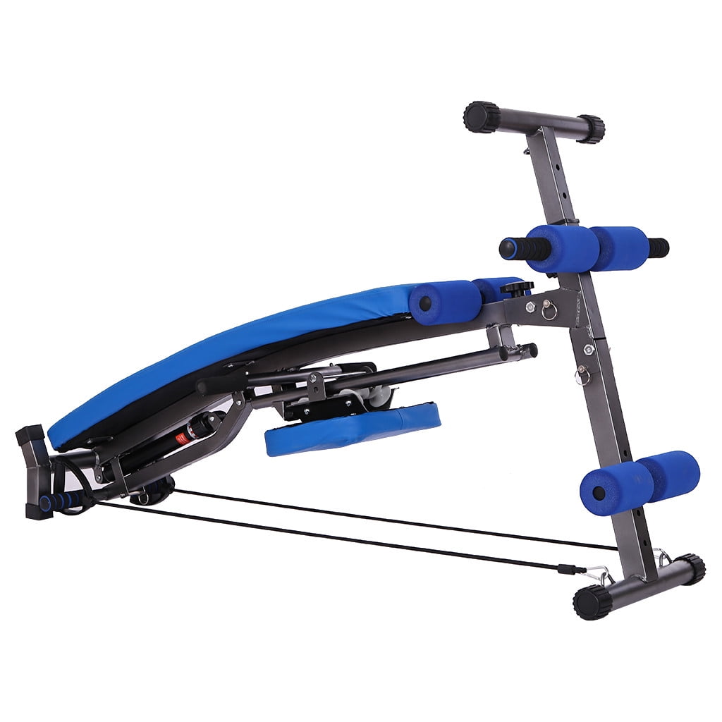 Details about   Hydraulic Rowing Machine Foldable Beauty Waist Supine Board Sit Up Bench Home 