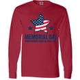 thumbnail image 3 of Inktastic Memorial Day Grunge Remembering Those We Have Lost Long Sleeve T-Shirt, 3 of 5