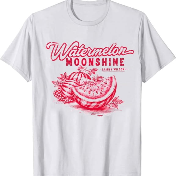 Lainey Wilson Watermelon Moonshine T-Shirt Sizes S-5XL Goldengate