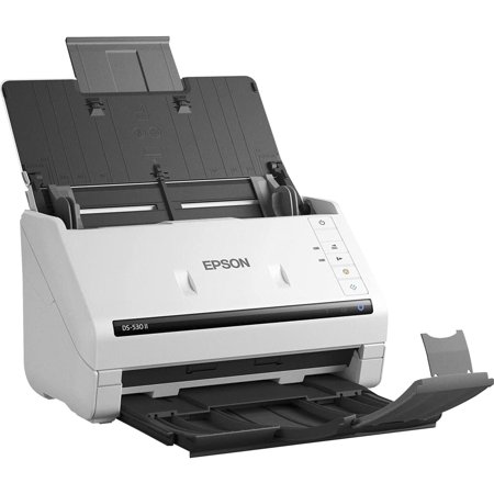 UPC: 0010343960206 | Epson  EPSB11B261202  DS-530 II Color Duplex Document Scanner  1 Each  White