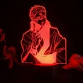 thumbnail image 4 of Jujutsu Kaisen figura Inumaki Toge lámparas 3D Ryomen Sukuna Anime luces de noche LED Decoración de mesa, cumpleaños, Manga, regalos para amigos, 4 of 5