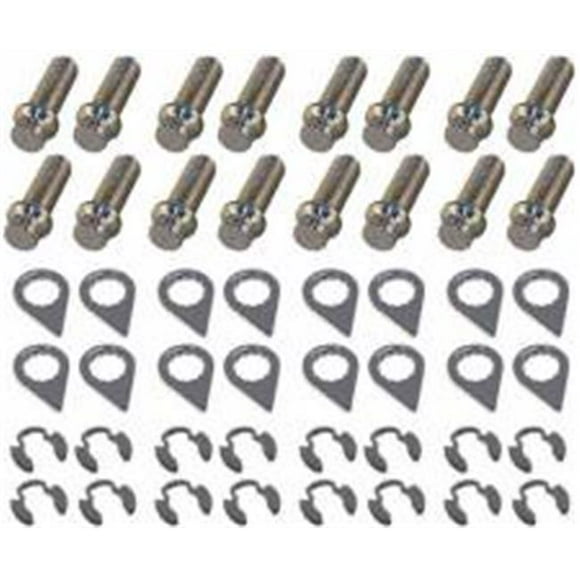 Stage 8 Fasteners SGE8933 0.37-16 0x 1 in. 12 Point Header Bolt Kit - Set of 16