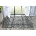 thumbnail image 6 of Well Woven Elle Basics | Emerson Shag Grey | Textured Mat Rug 2x4 (2'3" x 3'11"), 6 of 8