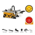 thumbnail image 1 of Table Saw 210mm 8 Inch Wood Cutting Saw Dust Free With Extension Portable Woodworking Machine, 1 of 5