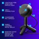 thumbnail image 5 of Micrófono Logitech G Yeti Orb Condenser RGB Gaming USB negro, 5 of 6