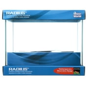 Penn-Plax Water-World Radius Desktop Aquarium Kit – 5 Gallon Glass Tank
