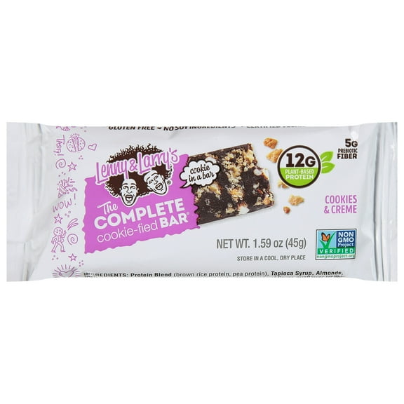 Lenny & Larry's Cookie Bar Cookies & Cream 1.59 oz (Pack Of 27)