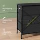 thumbnail image 2 of Qinaqin 8 Cajón Almacenamiento Powerhouse – Say goodbye to cluttered remotes y tangled cables! These spacious fabric drawers effortlessly organize your gaming consoles media accessories linens, 2 of 8