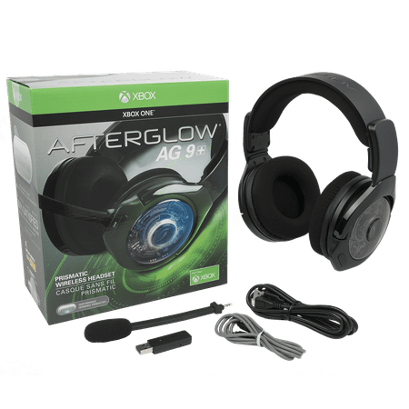PDP Xbox One, Afterglow AG 9 Stereo Wired Headset, Black, 048-056-NA