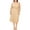 Gold, variant on Womens Plus Metallic Midi Cocktail and Party Dress