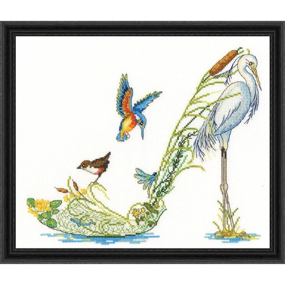 Bothy Threads Along the Riverbank Counted Cross-Stitch Kit