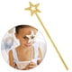 thumbnail image 1 of Divertida estrella varita princesa palo niñas disfraz para de cumpleaños Halloween boda Dorado BLESIY Palos de varita de estrella, 1 of 6