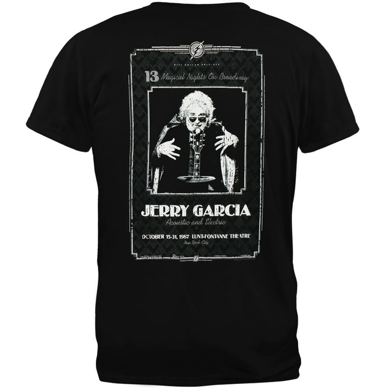 knee length dresses for ladies Jerry Garcia Long Sleeve Shirt Black / Large