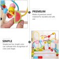 thumbnail image 3 of Shisuyan 1Pc Fruit Pattern Round Beads Maze Plaything Early Education Toy (Random Color), 3 of 8
