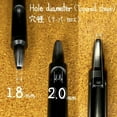 thumbnail image 3 of Perforations à Entraînement Rond - OKA (1,8 mm No 6), 3 of 5