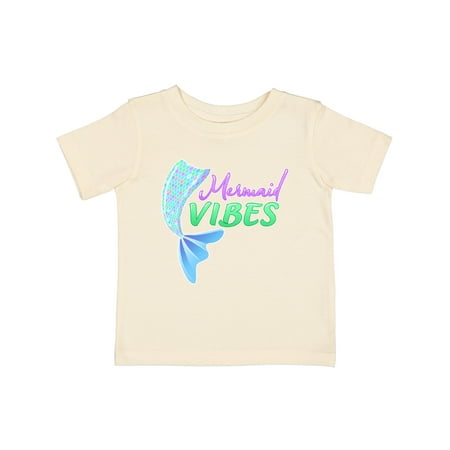 

Inktastic Mermaid Vibes- Mermaid Tail Gift Baby Girl T-Shirt