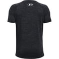 thumbnail image 2 of Camiseta Under Armour Tech 2.0 de manga corta para niños, color blanco y negro, 2 of 2