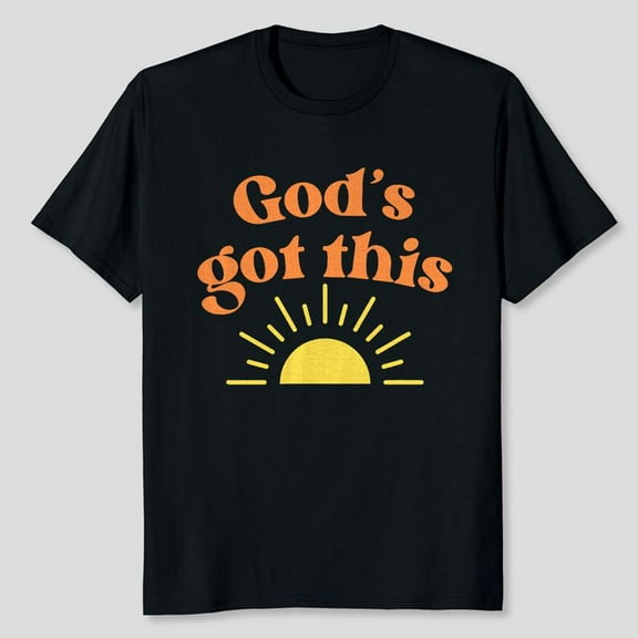 Inspirational and cute Christian - God's got this T-Shirt Unisex, Sizes S-5XL, Tbun