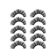 thumbnail image 1 of Pestañas postizas Racimos naturales Pestañas postizas mejor valoradas Pestañas Postizas Naturales Adhesivo Reutilizable Maquillaje de lujo 5 pares de pestañas postizas 3D (Compre 2 y obtenga 1 gratis), 1 of 7