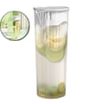 thumbnail image 1 of Dvruxg Plastic Pitcher Large Capacity Water Jug with Filter Mesh, Tea Pitcher Juice Beverage Container(White), 1 of 5