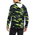 thumbnail image 5 of Wrtxtat Men's Sun Protection Hoodie UPF 50+ Fishing Hiking Shirt Long Sleeve SPF UV Shirt Rash Guard Lightweight Thin with Mesh Face Mask Black#01 XXL, 5 of 7