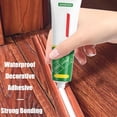 thumbnail image 6 of Waterproof Decorative Adhesive — Strong Bonding, Wood Floor Trim Glue, Wood Floor Edge Trim Adhesive, Waterproof Crack Filling Glue for Ceramic Tile Metal Decorative Edge (3pcs), 6 of 6