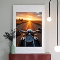 thumbnail image 2 of Diamond Art Kits for Adults - 5d Motorcycle Sunset Adventure Journey Diamond Painting for Adults, Diamond Art for Adults Beginners, Diamond Painting Kits for Adults for Home Wall Decor, 2 of 7