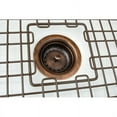 thumbnail image 4 of sinkology tb35-01 n/a kitchen sink 3.5 inch strainer drain with post styled basket in antique copper, 4 of 5