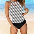 thumbnail image 2 of HAIJIE Womens 2 Piece Swimsuits Two Piece Adjustable Tum-My Control Bikini Swimsuits Cover Ups Summer Dress for Women Soft Lightweight Beach Dress (White,L), 2 of 6