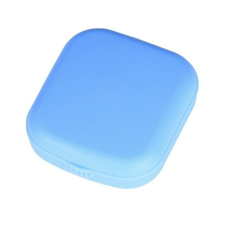 AkoaDa Contact Lens Plastic Case Easy Carry Case Mirror Holder Travel Accessories
