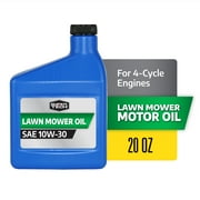 Super Tech Conventional SAE 10W-30 Lawn Mower Oil, 20 fl oz Bottle