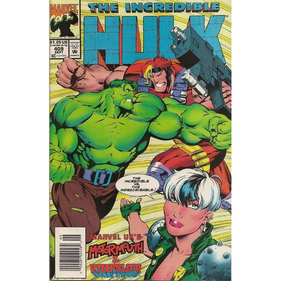 Incredible Hulk, The #409 (Newsstand) VF ; Marvel Comic Book