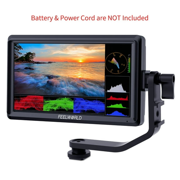 Feel World DSLR Cameras FW568 V3 6 inch Field Monitor 4K HDMI Input 3D Lut Full HD LCD