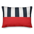 thumbnail image 2 of Creative Products Nautical Colorblock 14x20 Spun Poly Pillow, 2 of 3