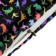 thumbnail image 4 of 3 Pcs Soft Bedding Set, Includes 1 Duvet Cover with Zipper And 2 Pillow Shams,Fun Dinosaur Pattern King(102"×90"), 4 of 8