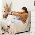 thumbnail image 4 of 5 pares de calcetines térmicos para mujer, calcetines suaves, calcetines gruesos de invierno para casa, 4 of 6
