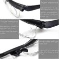 thumbnail image 4 of Adjustable Dial Eyeglasses, Clear Vision -6D to +3D Adjustable Focus Reading Glasses Variable Focus Glasses Supplies For Seniors Olders, 4 of 5