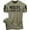 T-Shirt Military Green Branded, variant on Gymish Midlife Crunches Workout Gym Shirt for Men – Motivational TShirt, Mens Gym Shirt, Gym TShirts for Men, Gym Clothes for Men, Funny Men's Workout Shirts, Athletic Gym Wear