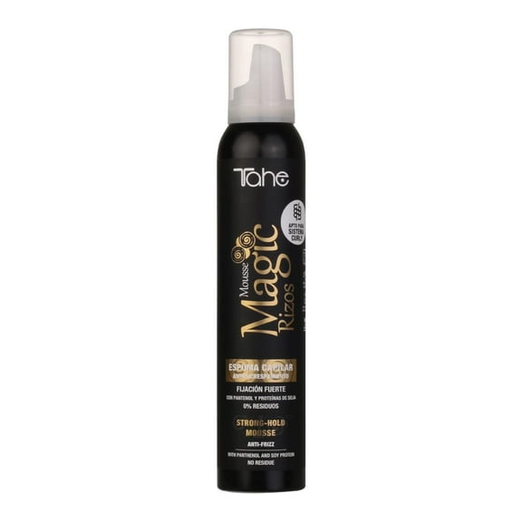 Tahe Magic Rizos Styling Strong-Hold Mousse 200ml