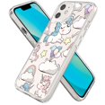 thumbnail image 5 of Cute Unicorn Suitable For Apple 13promax Mobile Phone Case Iphone12mini Transparent 14promax Sleeve 11 For Valentines Gift For Boy/Girlfriends Gift, 5 of 5
