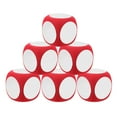 thumbnail image 4 of 6 uds Diy juego de dados juego grande dados de espuma dados de espuma grabables dados de espuma en blanco dados de rompecabezas, 4 of 7
