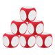 thumbnail image 2 of 6 uds Diy dados de espuma redondeados dibujar libremente dados en blanco borrables juguete educativo, 2 of 7