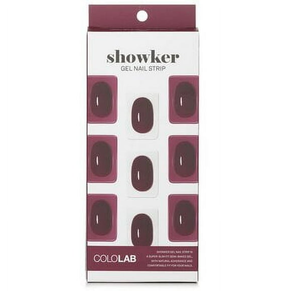 Tira de gel para uñas Cololab Showker CSF512 Deep Red