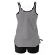 thumbnail image 4 of Trajes de baño tankini para mujer Trajes de baño de dos piezas con espalda de tiras sólidas conservadores para mujer Traje de baño de dos piezas para mujer, 4 of 5