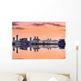 thumbnail image 1 of Panoramic Skyline Liverpool Uk Wall Mural Decal Sticker, Wallmonkeys Peel & Stick Vinyl Graphic (24 in W x 17 in H), 1 of 4