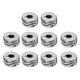 thumbnail image 2 of Tapón de Cuentas para Fabricación de Joyas, 10 piezas de cuentas de bloqueo de clip cuentas de pulsera de plata antigua para pulseras dijes de cuentes para pulseras cuentes de, 2 of 7