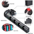 thumbnail image 3 of Controller Charging Dock Station Compatible with Nintendo Switch & OLED Model Joycons,with 9 Game Slots(Joy cons not including), 3 of 6