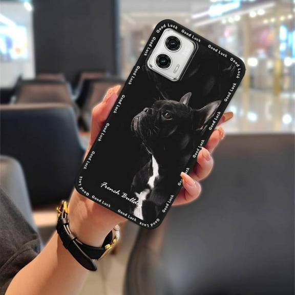 LYM-Phone Case For MOTO G 5G 2023, Back Cover Waterproof Soft case Anti-dust Shockproof Full wrap Silicone Anti-knock Phone Pouch Durable TPU Cartoon Protective Graffiti Cute